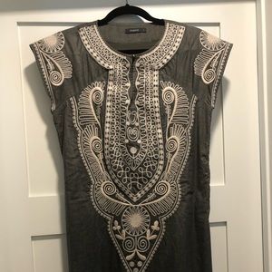 Embroidered dress